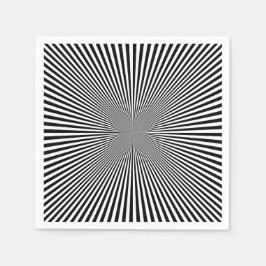 Svart design pappersservett