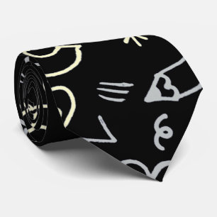 Svart design slips