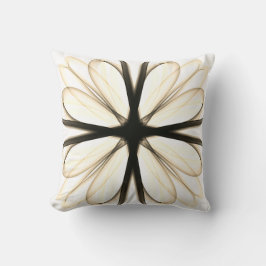 Svart designklass för mörk Gult Cute Kudde