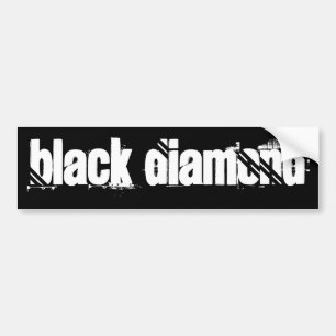 Svart diamant bildekal