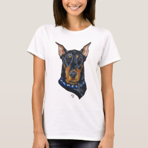 Svart Dobermann Pinscher Tröja