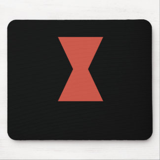 Svart dow Spider Sticker Musmatta
