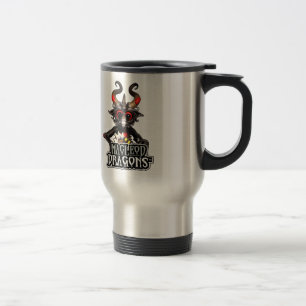 Svart drake för MD 15 uns. Travel mug Resemugg