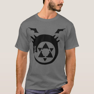 Svart drake t shirt