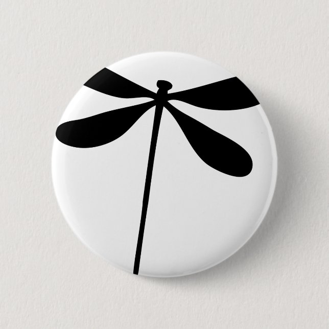 svart drakeflugasymbol knapp (Framsida)