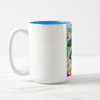 Svart drottkaffe mugg