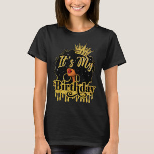 Svart Drottning Afroamerikanska Afrikanska Kvinnor T Shirt