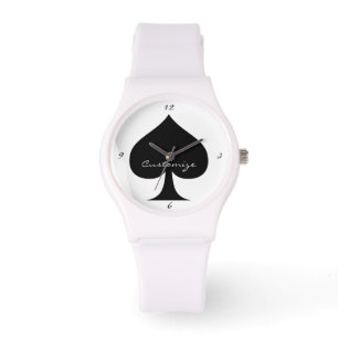 Svart drottning av Spades Black Thunder_Cove Armbandsur