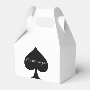 Svart drottning av Spades Black Thunder_Cove Presentaskar