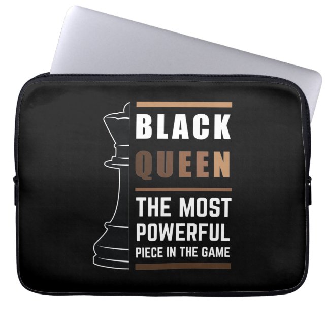 Svart drottning den mäktigaste Biet i spelet Laptop Fodral (Framsidan)