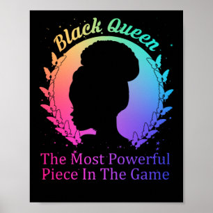 Svart drottning den mäktigaste Biet i spelet Poster