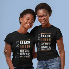 Svart drottning den mest kraftfulla Biet i spelet T Shirt