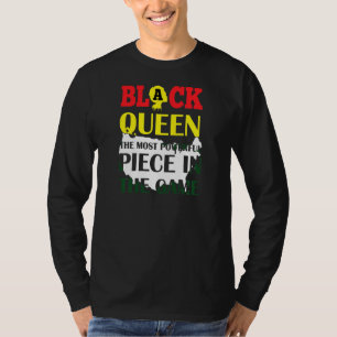 Svart drottning, den mest kraftfulla för kvinnor, t shirt