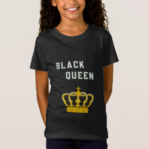 svart drottning t shirt