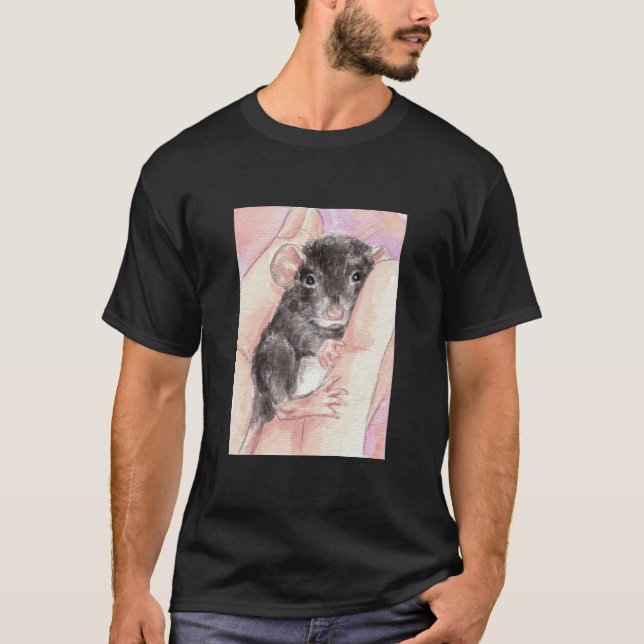 Svart Dumbo baby Tee (Framsida)