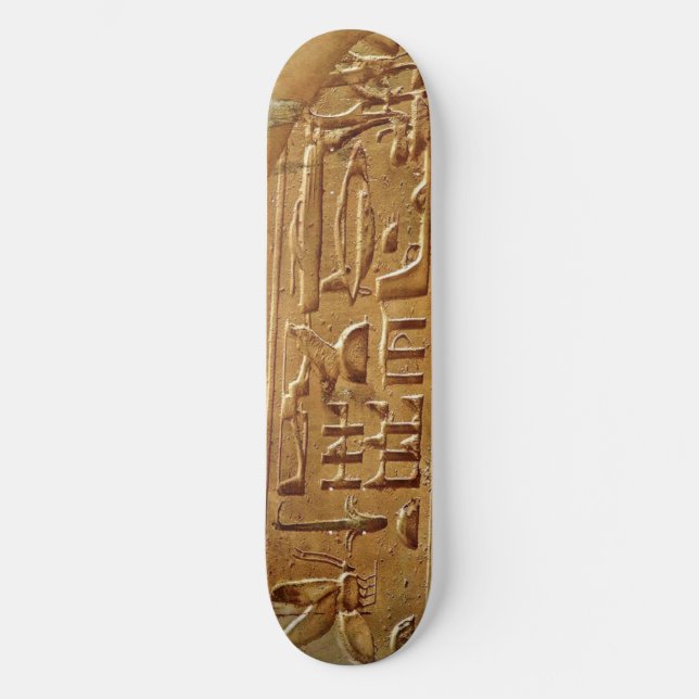 SVART EGYPTEN  8 1/2" Skateboarddäck Mini Skateboard Bräda 18,5 Cm (Framsida)