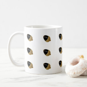 Svart ekollonmugg kaffemugg
