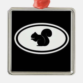 Svart ekorre Ornament