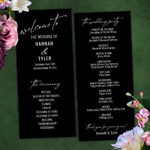 Svart elegant av enkel Contemporary Program