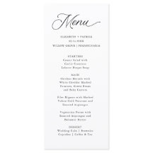 Svart Elegant Modern Script Calligraphy