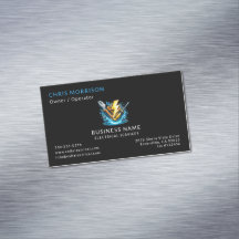 Svart elektriker service professionell