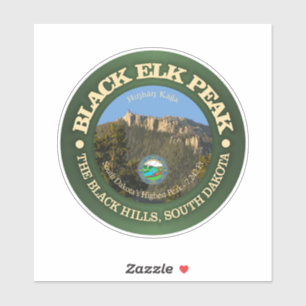 Svart Elk-topp Klistermärken
