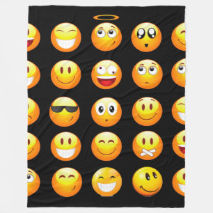 Svart emojis filt