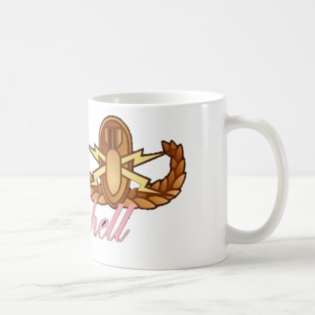 svart eod-momshell kaffemugg (Höger)