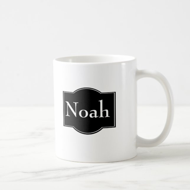 Svart etikett, Personlig Kaffemugg (Höger)