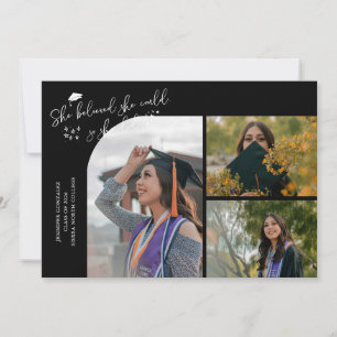 Svart examen hon trodde multi foto meddelande