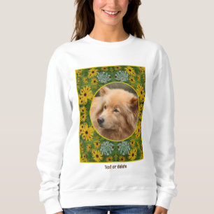 Svart Eyed Susan Daisy Painting Add your Own Photo T Shirt