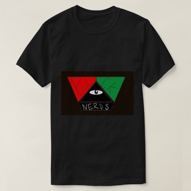 Svart Eyenonomous utslagsplats Tröja (Design framsida)