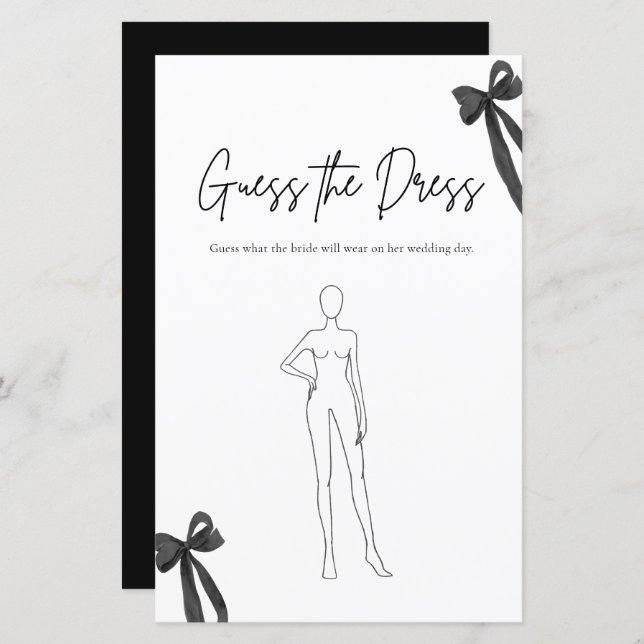 Svart fack gissar Möhippan Dress (Fram/baksida)