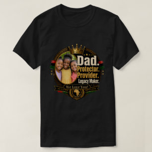 Svart faderns arvdesign (anpassningsbar) t shirt