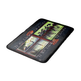 Svart får badrumsmatta