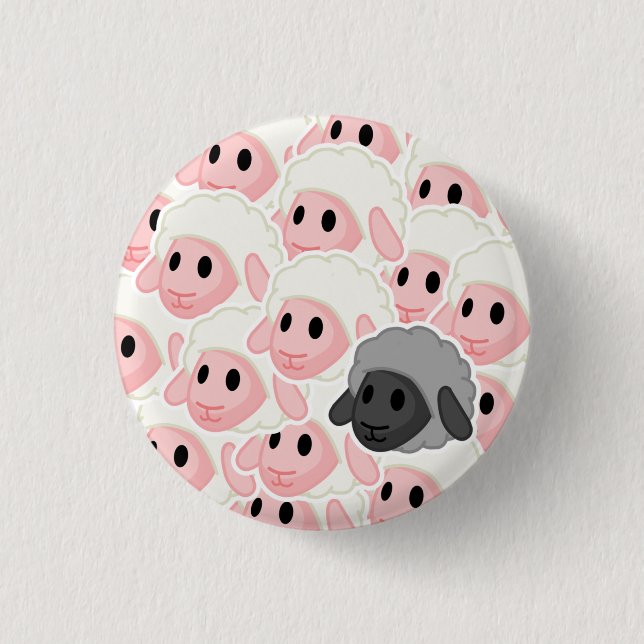 Svart får knäppas knapp (Framsida)