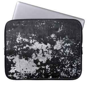 Svart färfärg laptop fodral