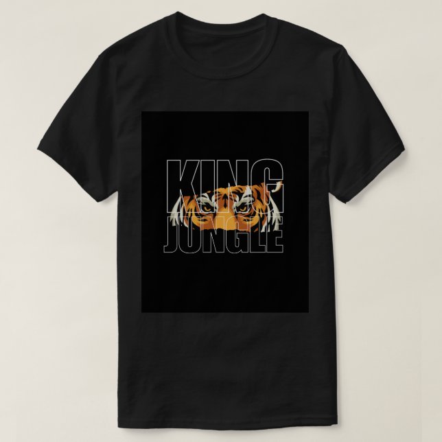 Svart Färg Herr T-shirt Halv Ärm Löjdesign (Design framsida)