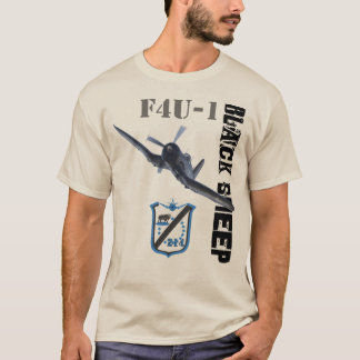 Svart fårskvadron tee