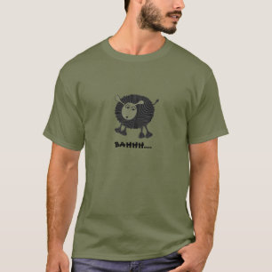 Svart fårT-tröjadesign Tee Shirt