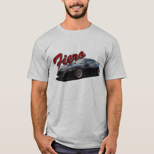Svart Fiero T-shirt (Framsida)