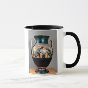 Svart-figur amphora som visar Ajax och Achilles, Mugg