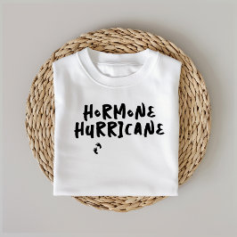 Svart fingeravtryck av humant gravid baby t shirt