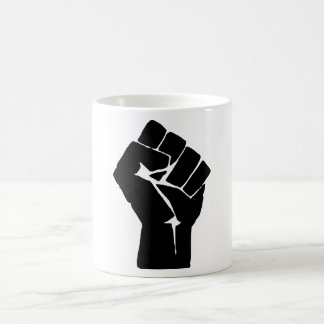 Svart fist-upphöjt - Motståndstest Kaffemugg