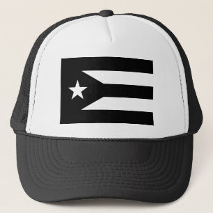 Svart flagga Puerto Rico Keps