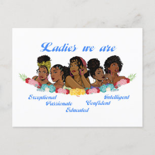 Svart flickmagi, melaninpoppin, sista, brun skidor vykort