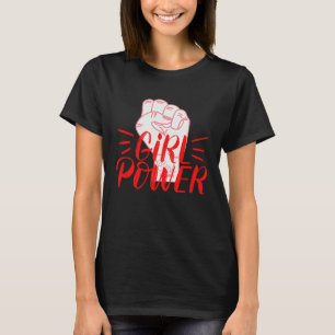 Svart flickmakthistoria Emancipation Feminist Fir T Shirt