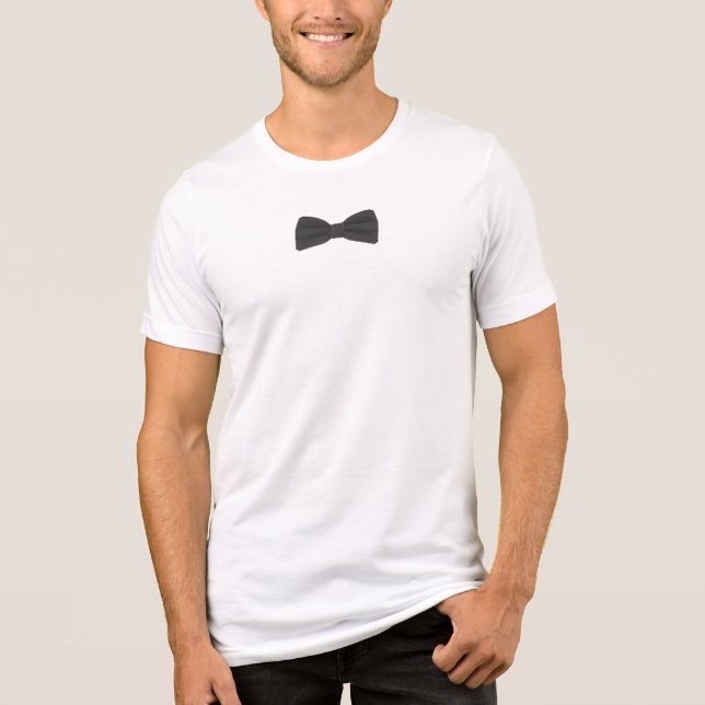Svart flobind – Klassisk formell mode T Shirt (Framsida)