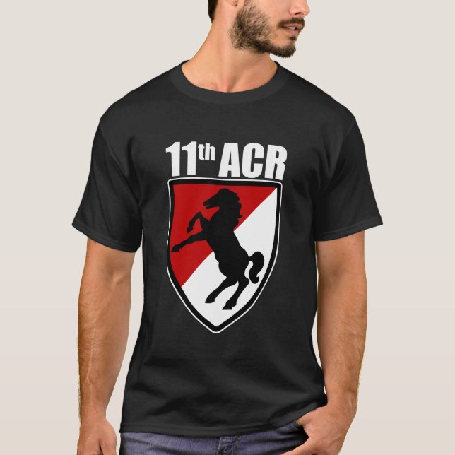 Svart för 11 ACR T Shirt (Framsida)