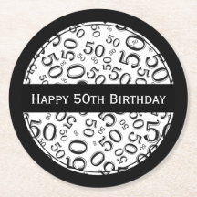 Svart för 50th "födelsedag för